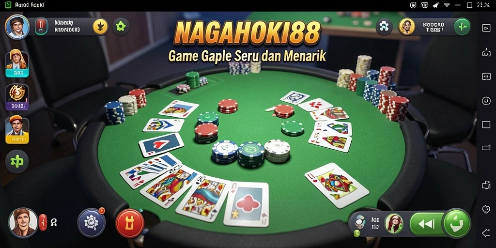 Tampilan gameplay seru dan interaktif dari NAGAHOKI88.