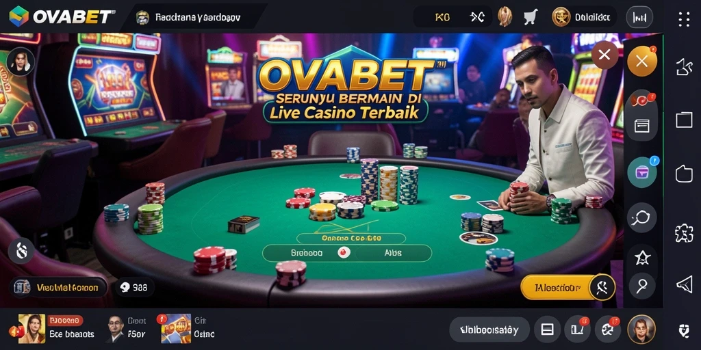 Gameplay seru di OVABET dengan dealer profesional dan permainan langsung.