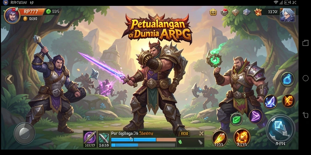 Gameplay unik dan seru di dunia ARPG RP777.