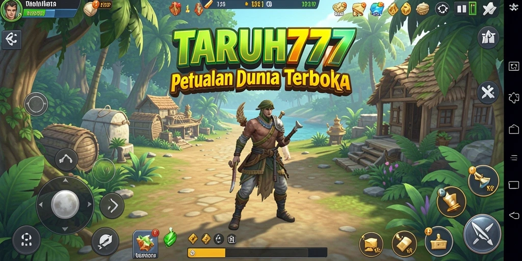 Gameplay TARUH777 menampilkan dunia terbuka yang luas dan interaktif.