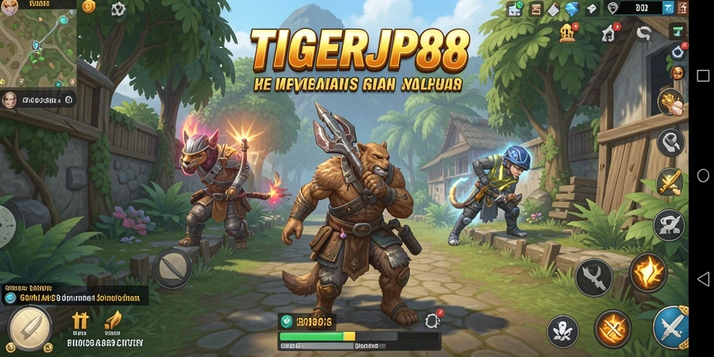 Tampilan menarik gameplay TIGERJP88 yang penuh dengan interaksi.