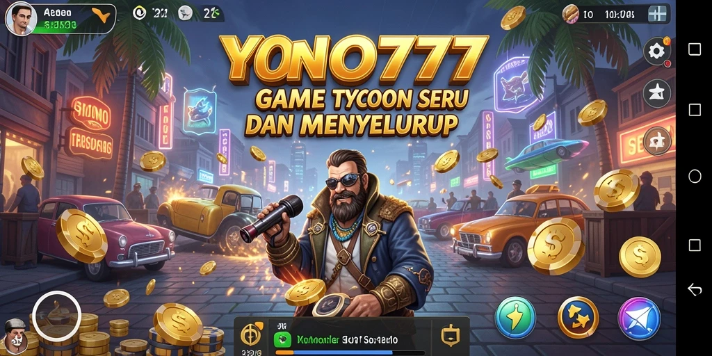 Tampilan gameplay Tycoon yang menarik dan interaktif.
